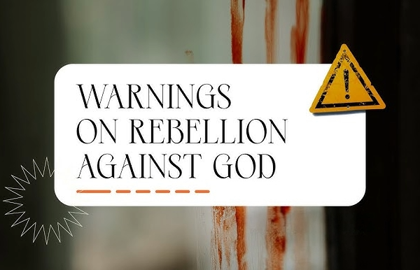 warning against rebellion