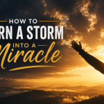 How to turn a storm into a miracle